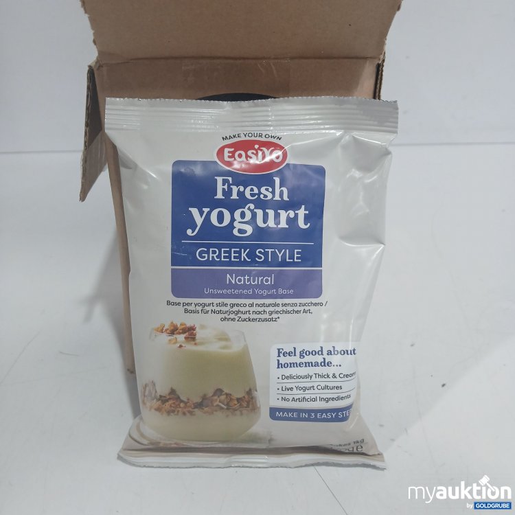 Artikel Nr. 873136: Easiyo Fresh Yoghurt Greek Style Natural 12x170g