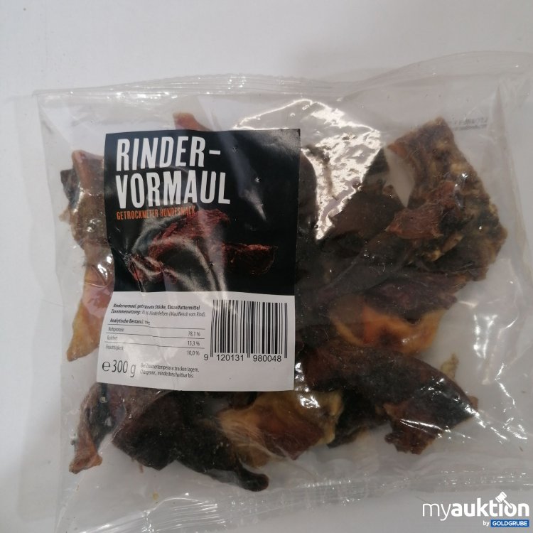 Artikel Nr. 875136 Artikel Nr. 875136: Rindervormaul Hundesnack 300g