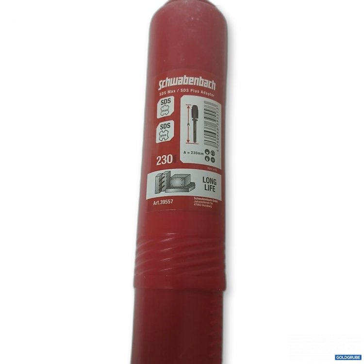 Artikel Nr. 917136: Schwabenpacht SDS Max / SDS Plus Adapter 230 mm