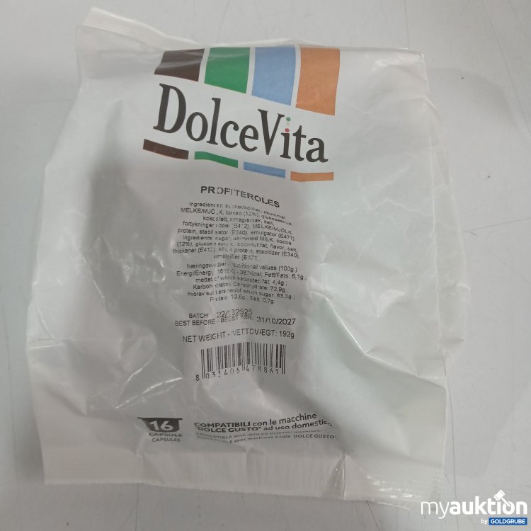 Artikel Nr. 977136 Artikel Nr. 977136: Dolce Vita Profiteroles 16 Kapseln