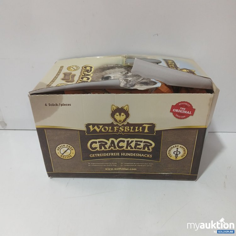 Artikel Nr. 980136 Artikel Nr. 980136: Wolfsblut Cracker Wide Plain 6×225g