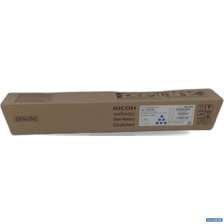 Artikel Nr. 984136 Artikel Nr. 984136: Ricoh Genuine Print Cartridge Cyan C3510 435g