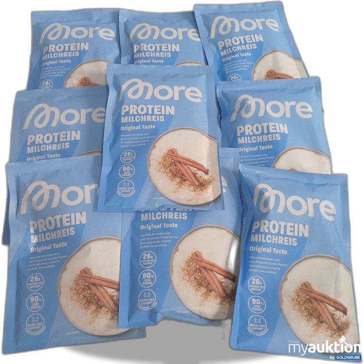 Artikel Nr. 993136 Artikel Nr. 993136: More Protein Milchreis Original Taste 10x65g