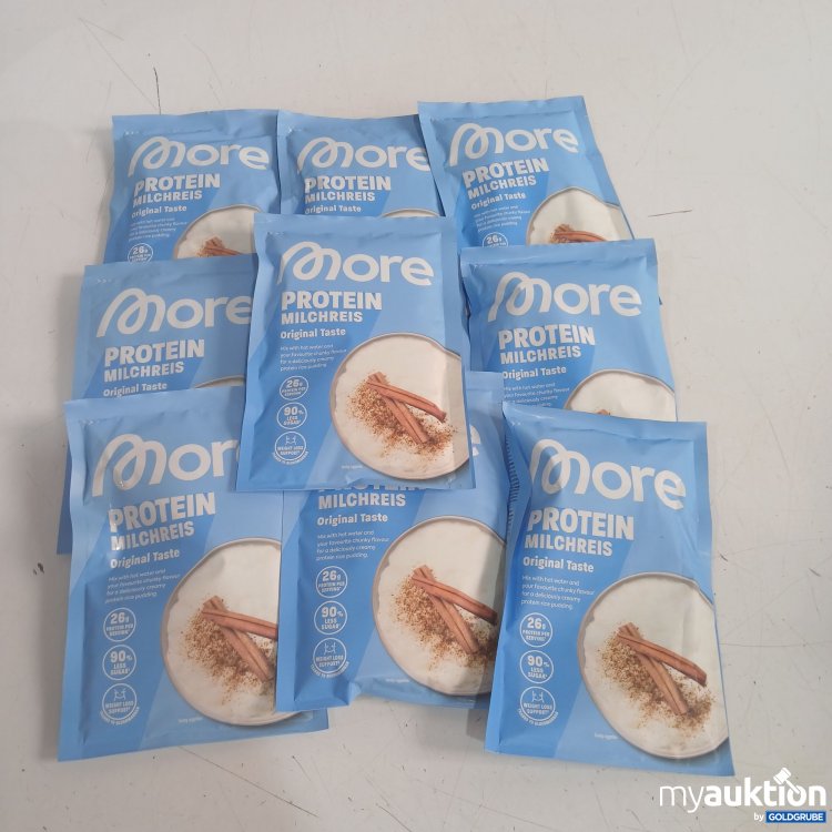 Artikel Nr. 993136 Artikel Nr. 993136: More Protein Milchreis Original Taste 10x65g
