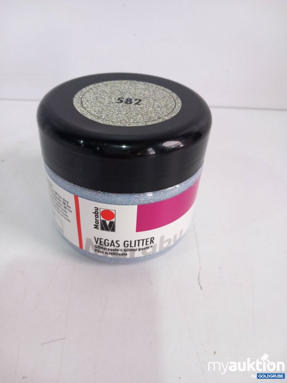 Artikel Nr. 361137 Artikel Nr. 361137: Marabu Vegas Glitter Glitterpaste, 582 Silber