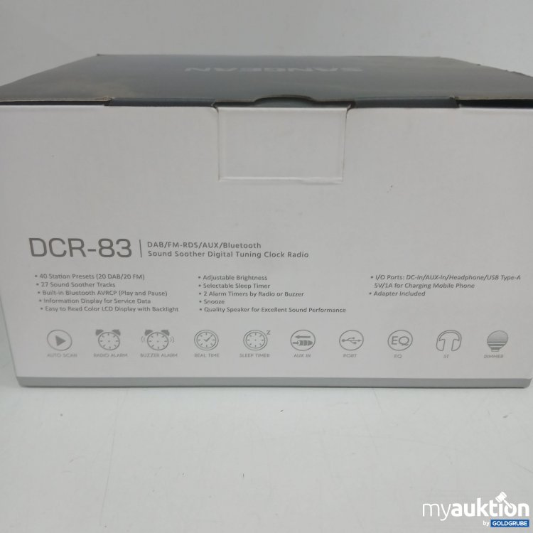 Artikel Nr. 446137: Sangean DCR-83 Digitalradio Schwarz