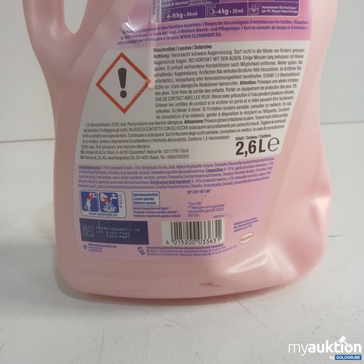 Artikel Nr. 462137: Perwoll Feinwaschmittel renew 2,6L