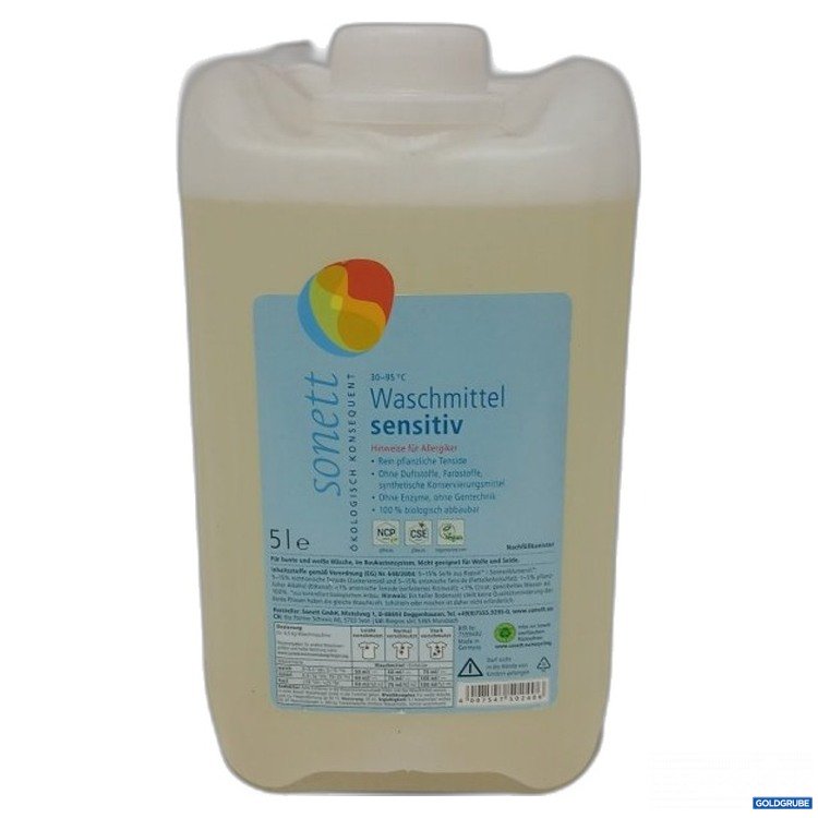 Artikel Nr. 467137: Sonett Waschmittel sensitiv 5 l
