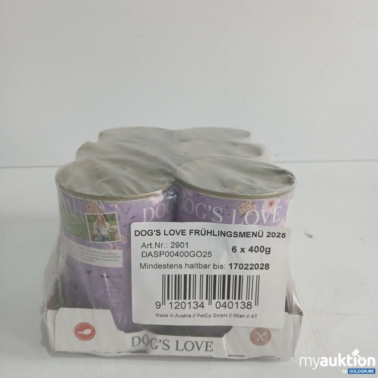 Artikel Nr. 845137: Dogs Love Hundefutter Frühlingsgefühle 6x400g