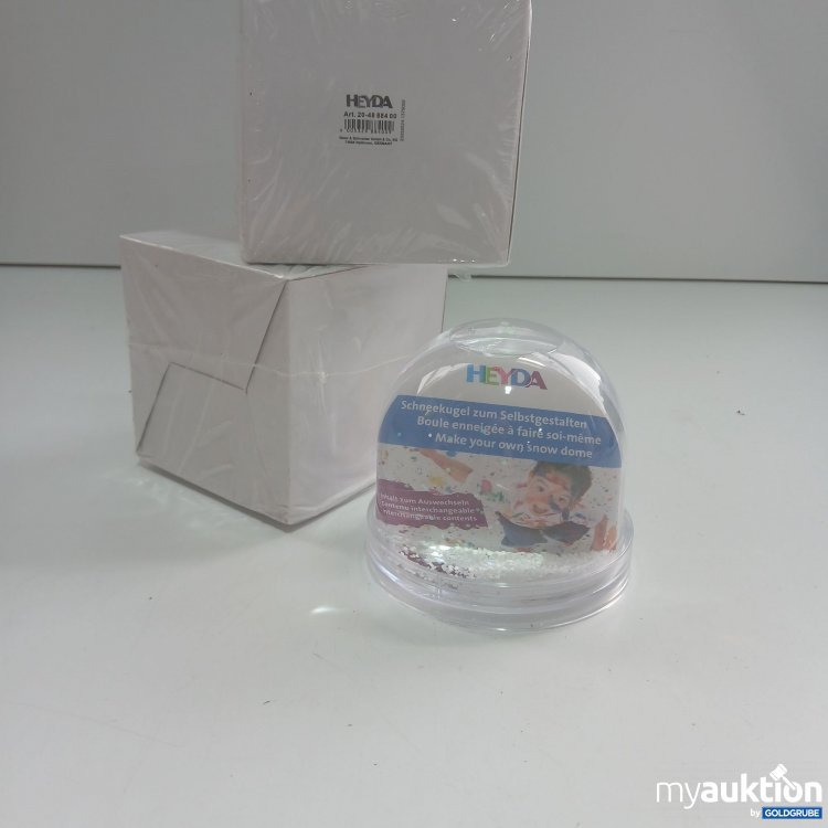 Artikel Nr. 849137: Heyda Schneekugel 9cm 2x