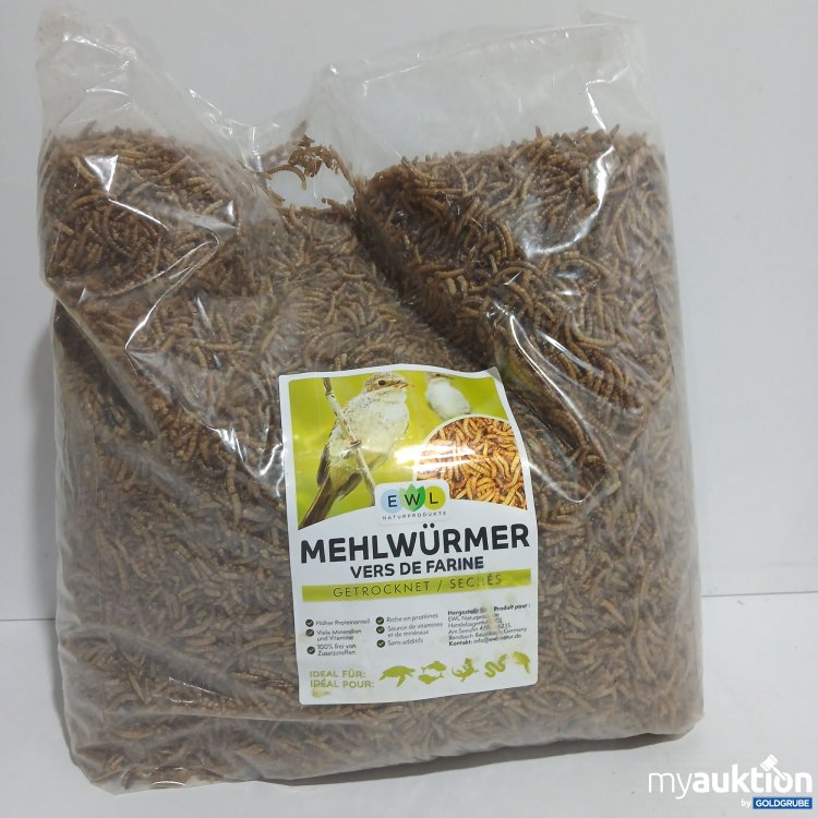 Artikel Nr. 859137: EWL Mehlwürmer getrocknet 2kg 