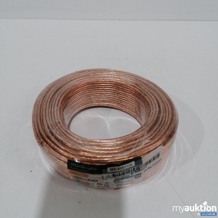 Artikel Nr. 860137 Artikel Nr. 860137: Manax Speaker Cable 30m, MX 6201126