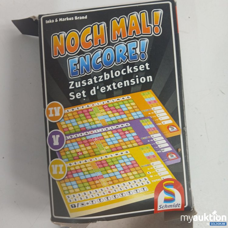 Artikel Nr. 874137: Schmidt NOCH EINMAL ENCORE!