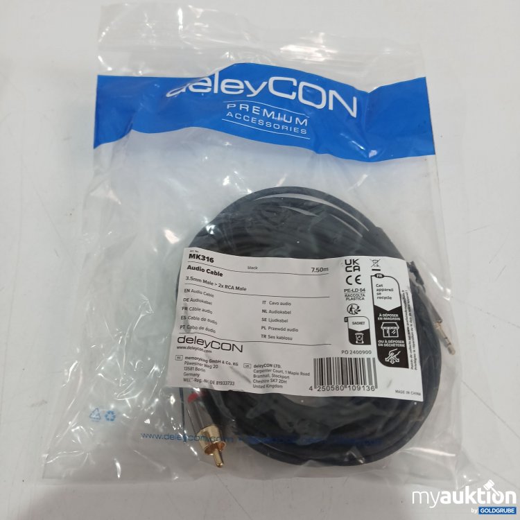 Artikel Nr. 879137: DeleyCon Audio Kabel MK316 7.5m