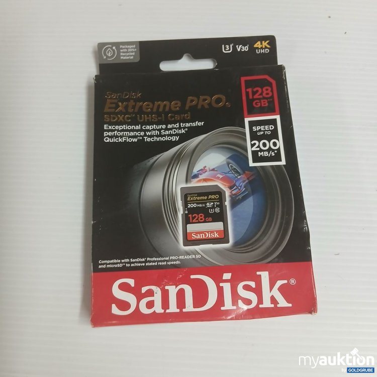 Artikel Nr. 922137: SanDisk Extreme PRO SDXC UHS-I 128 GB