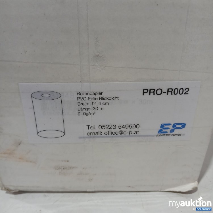 Artikel Nr. 961137: EP Rollelpapier Pro R002 91.4cm x 30m 