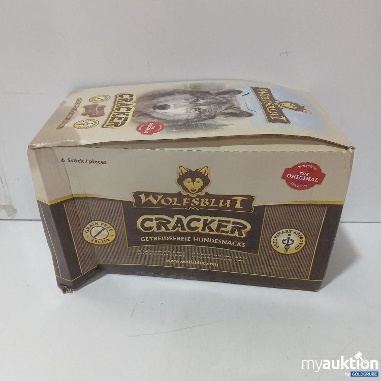 Artikel Nr. 980137 Artikel Nr. 980137: Wolfsblut Cracker Wide Plain 6×225g