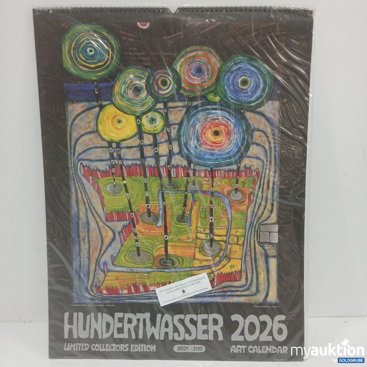 Artikel Nr. 981137 Artikel Nr. 981137: Hundertwasser Kunst Kalender 2026