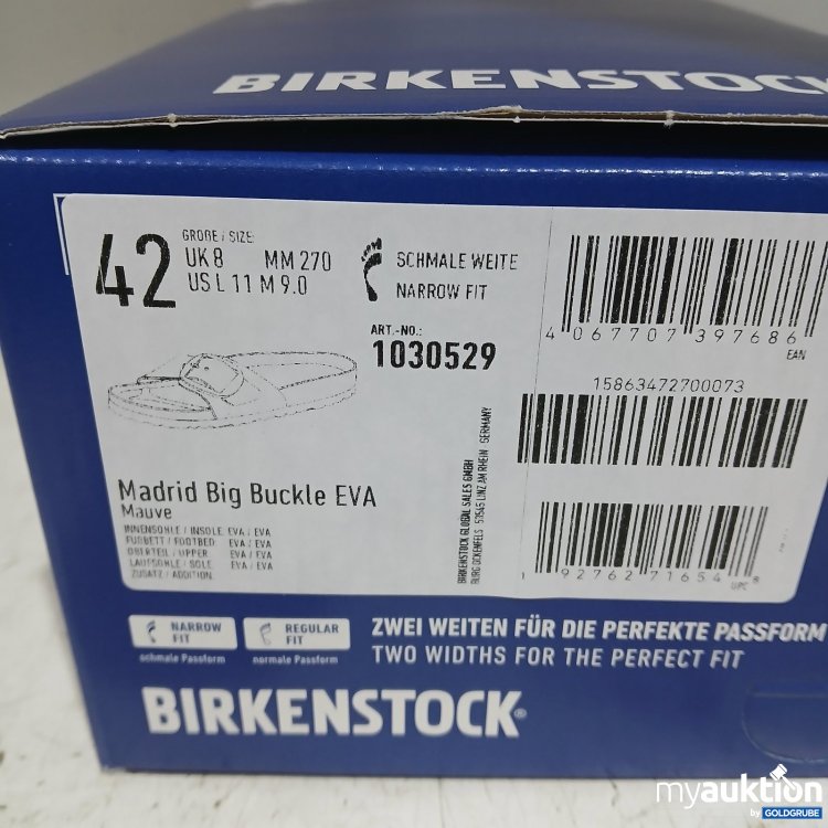 Artikel Nr. 990137 Artikel Nr. 990137: Birkenstock Madrid Big Buckle EVA Sandalen Mauve