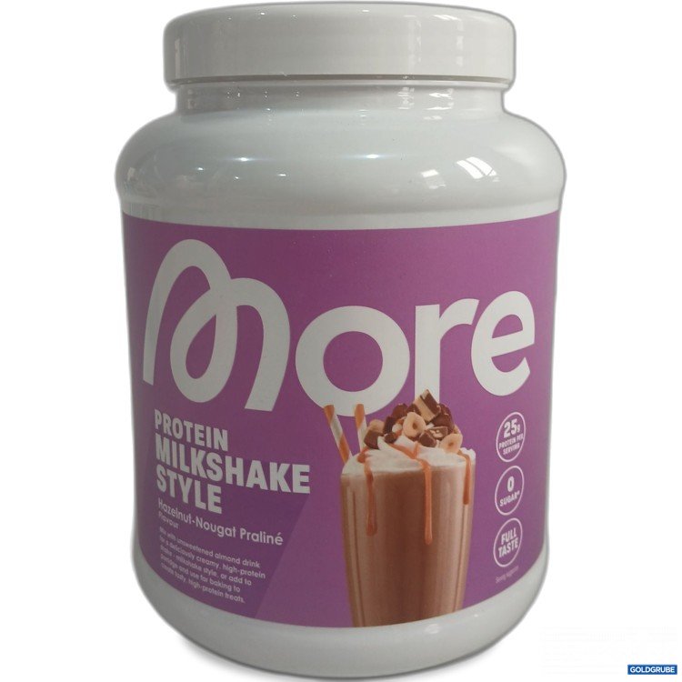 Artikel Nr. 993137 Artikel Nr. 993137: More Protein Milkshake Style Hazelnut-Nougat Praline Flavour 600g