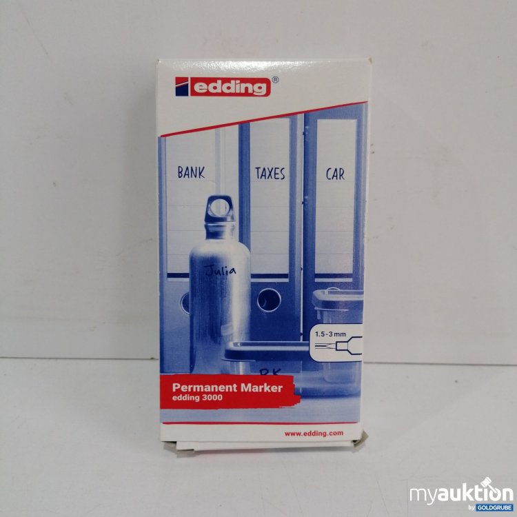 Artikel Nr. 439138 Artikel Nr. 439138: Edding Permanent Marker 3000, 10Stk