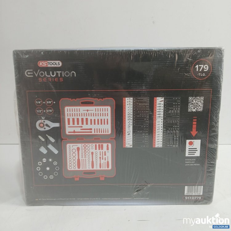 Artikel Nr. 465138 Artikel Nr. 465138: KS Tools Evolution Series Werkzeugkoffer 179-tlg. 917.0779