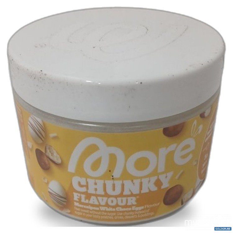 Artikel Nr. 468138 Artikel Nr. 468138: More Chunky Flavour Morexipan White Choco Eggs 150 g