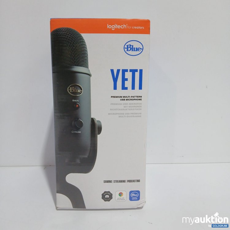 Artikel Nr. 816138 Artikel Nr. 816138: Logitech Blue Yeti Premium Multi Pattern USB Microphone