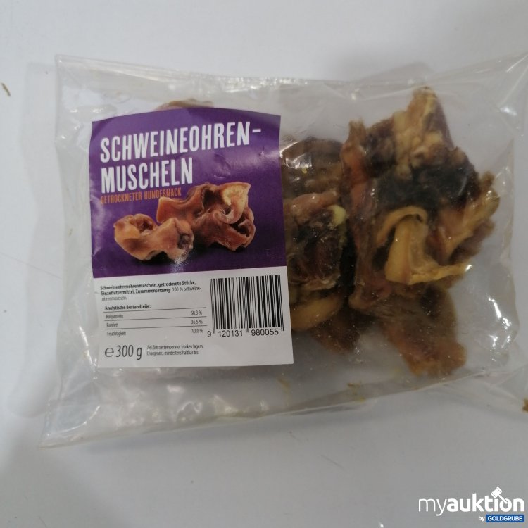 Artikel Nr. 875138: Schweineohren Muscheln 300g 