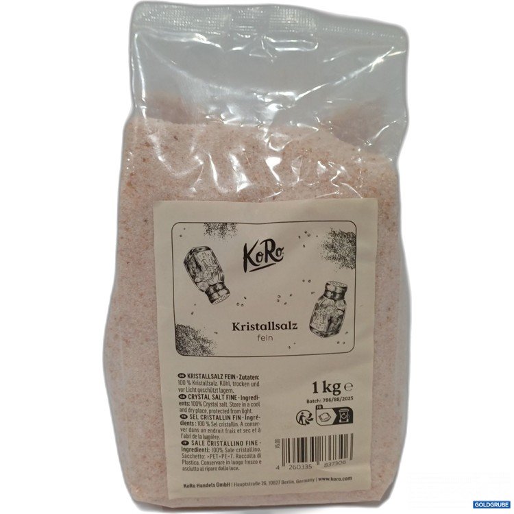 Artikel Nr. 886138: KoRo Kristallsalz fein 1kg