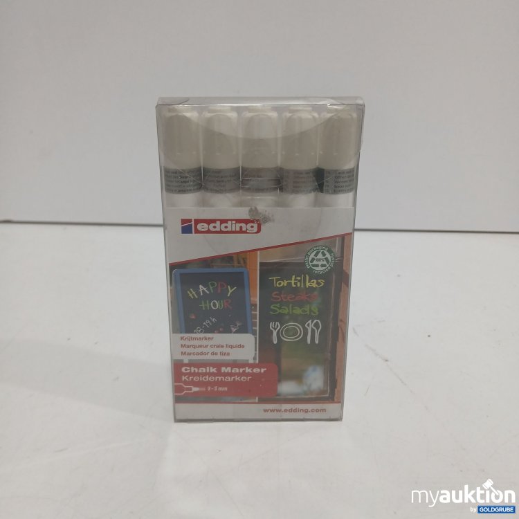 Artikel Nr. 887138 Artikel Nr. 887138: Edding Chalk Marker Kreidemarker 2-3mm 5 Stk.