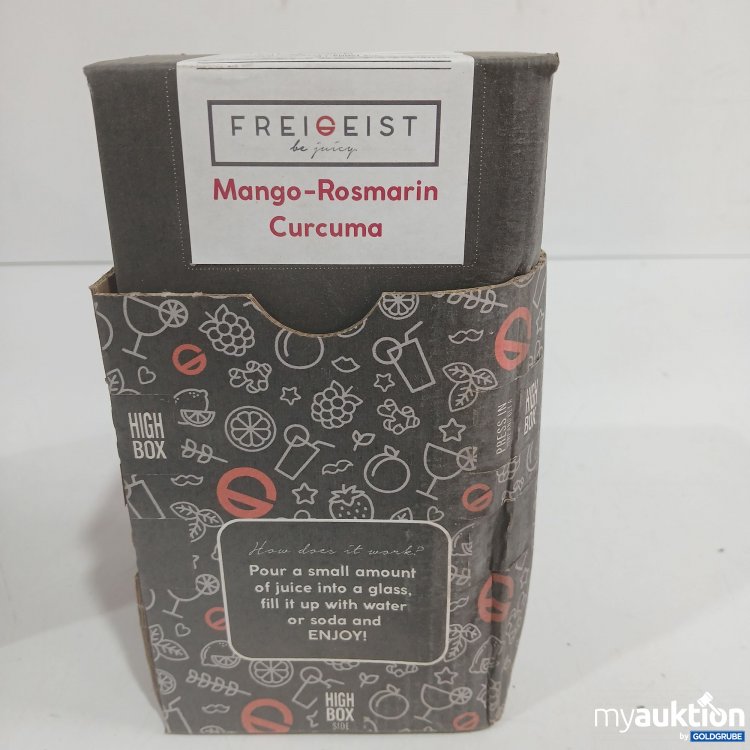 Artikel Nr. 921138 Artikel Nr. 921138: Freigeist Getränke Konzentrat Mango-Rosmarin Curcuma 1,5L