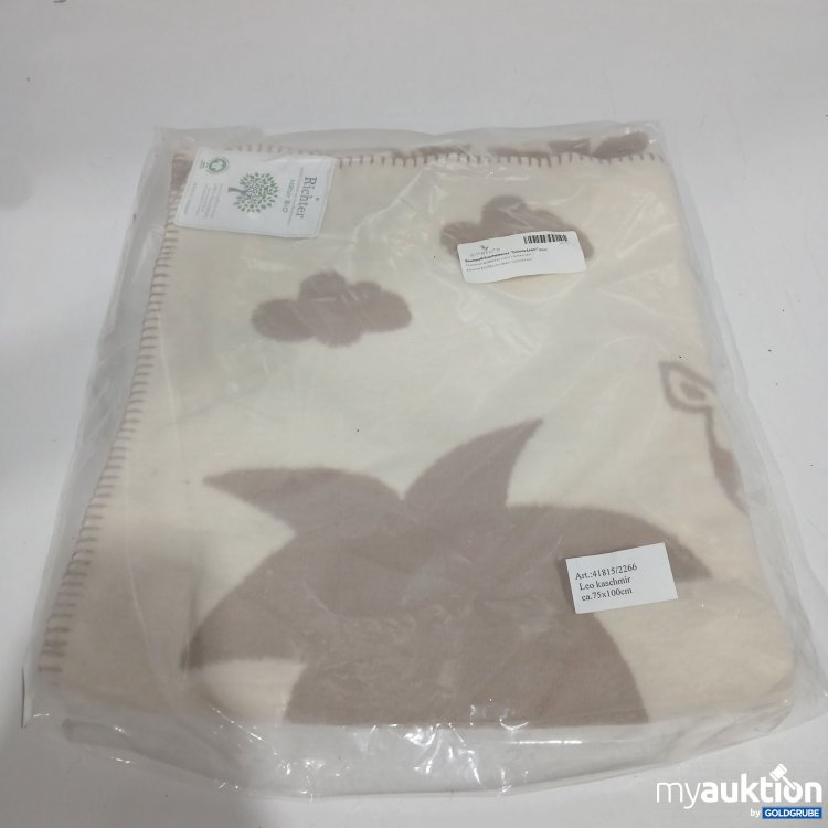 Artikel Nr. 951138: Richter Baumwolldecke "Catona-Leoni" 75x100cm 