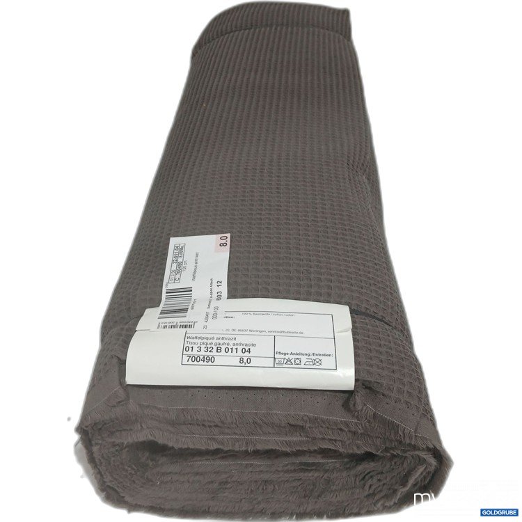 Artikel Nr. 956138: Geprägter Steppstoff Anthrazit 150cm 8m 