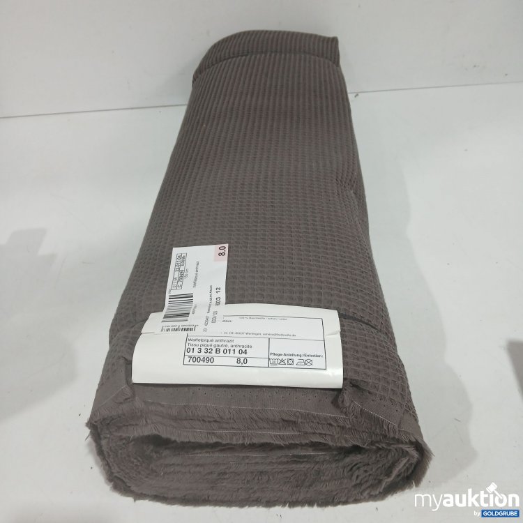 Artikel Nr. 956138: Geprägter Steppstoff Anthrazit 150cm 8m 