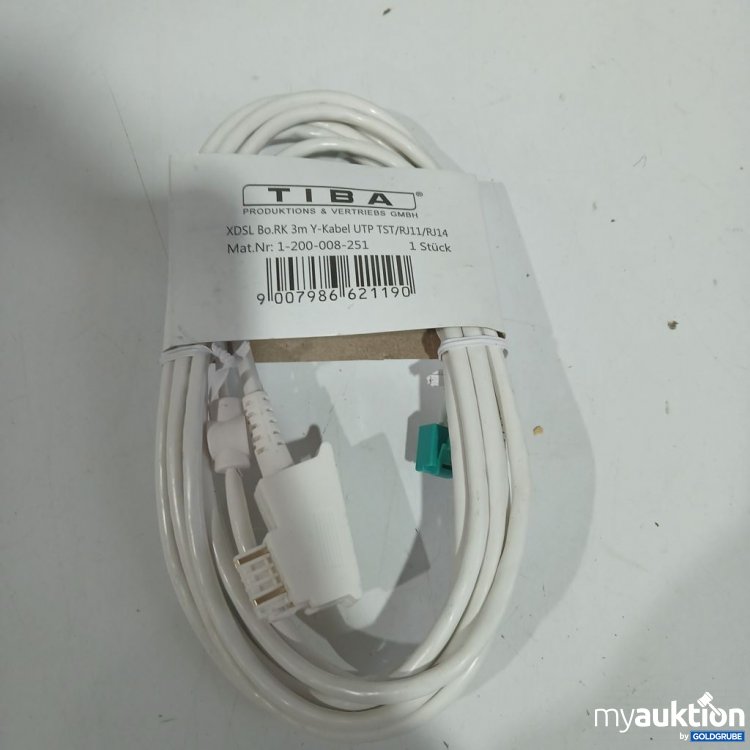Artikel Nr. 964138: TIBA XDSL BoR 37 Kabel UTE TST/RJ11/RJ14
