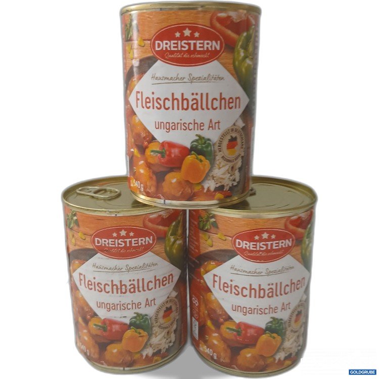 Artikel Nr. 988138 Artikel Nr. 988138: Dreistern Fleischbällchen ungarische Art 540g 3Stk