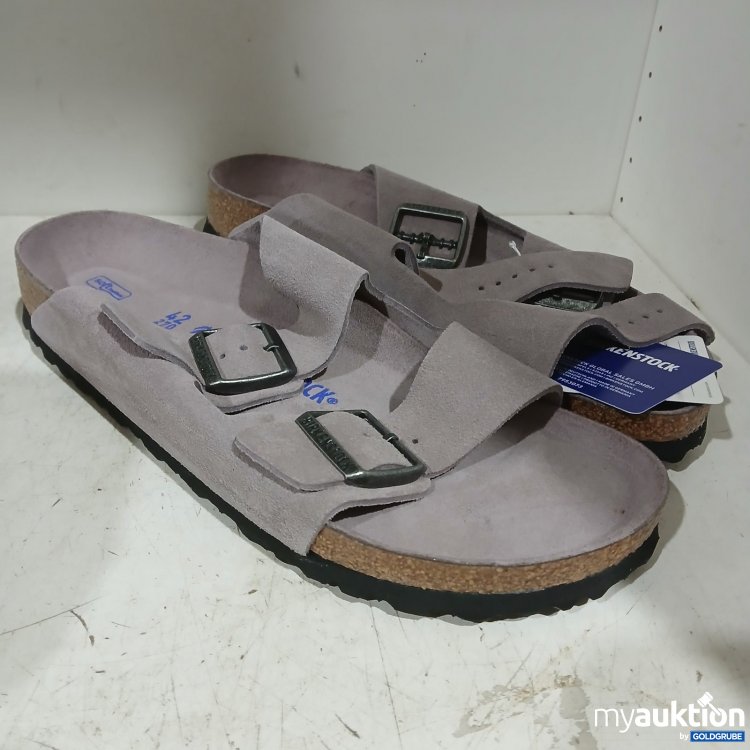 Artikel Nr. 990138 Artikel Nr. 990138: Birkenstock Arizona BS Sandale Faded Purple Tonal FB Narrow Fit