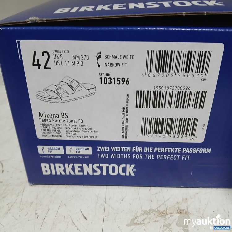 Artikel Nr. 990138 Artikel Nr. 990138: Birkenstock Arizona BS Sandale Faded Purple Tonal FB Narrow Fit