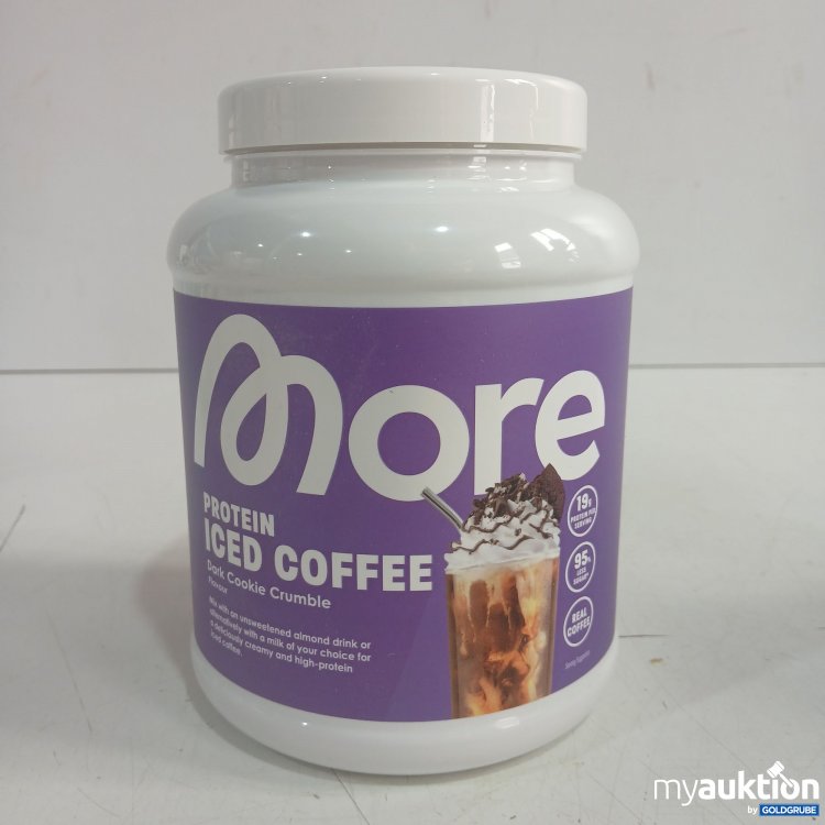 Artikel Nr. 993138 Artikel Nr. 993138: More Protein Iced Coffee Dark Cookie Crumble Flavour 500g