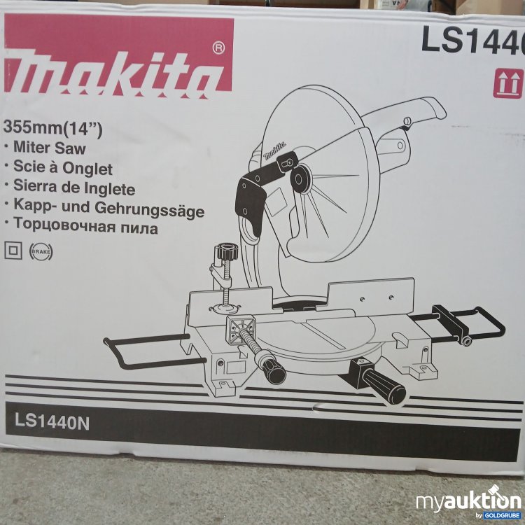 Artikel Nr. 399139 Artikel Nr. 399139: Makita Kapp und Gehrungssäge LS1440N
