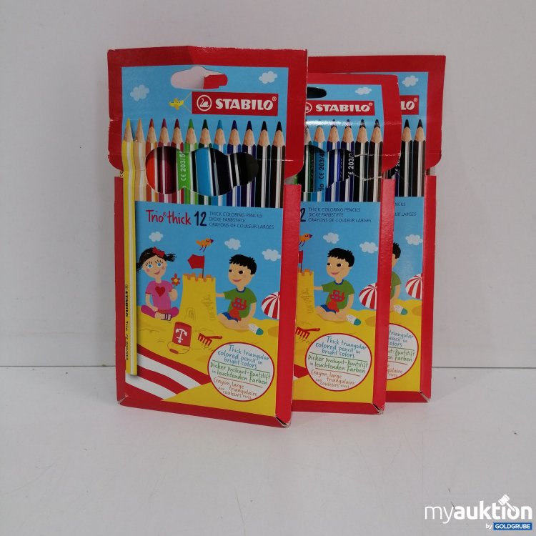 Artikel Nr. 439139: Stabilo Trio Thick 12, 3 Pkg 