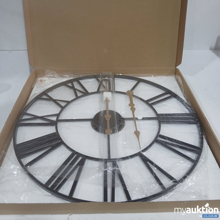 Artikel Nr. 477139 Artikel Nr. 477139: Wanduhr Metall römische Zahlen ø57cm