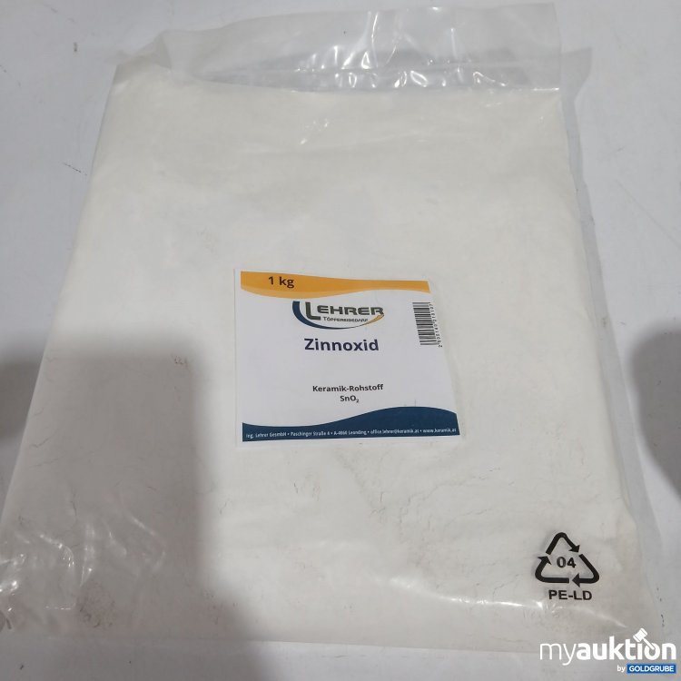 Artikel Nr. 813139 Artikel Nr. 813139: Lehrer Zinnoxid 1kg