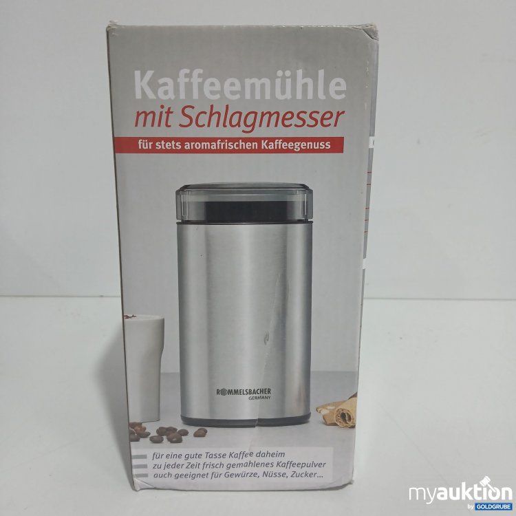 Artikel Nr. 818139 Artikel Nr. 818139: Rommelsbacher Kaffeemühle mit Schlagmesser