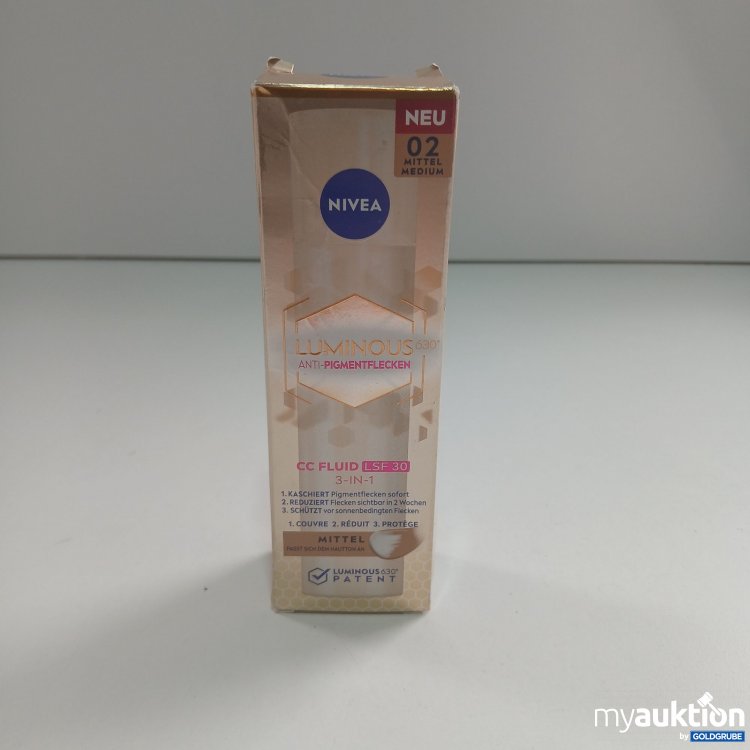 Artikel Nr. 820139 Artikel Nr. 820139: Nivea CC Fluid LSF30 3in1 Mittel 40ml