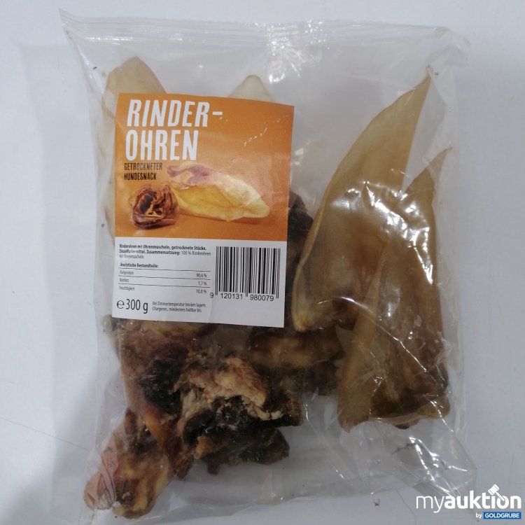 Artikel Nr. 875139: Rinderohren Hundesnack 300g