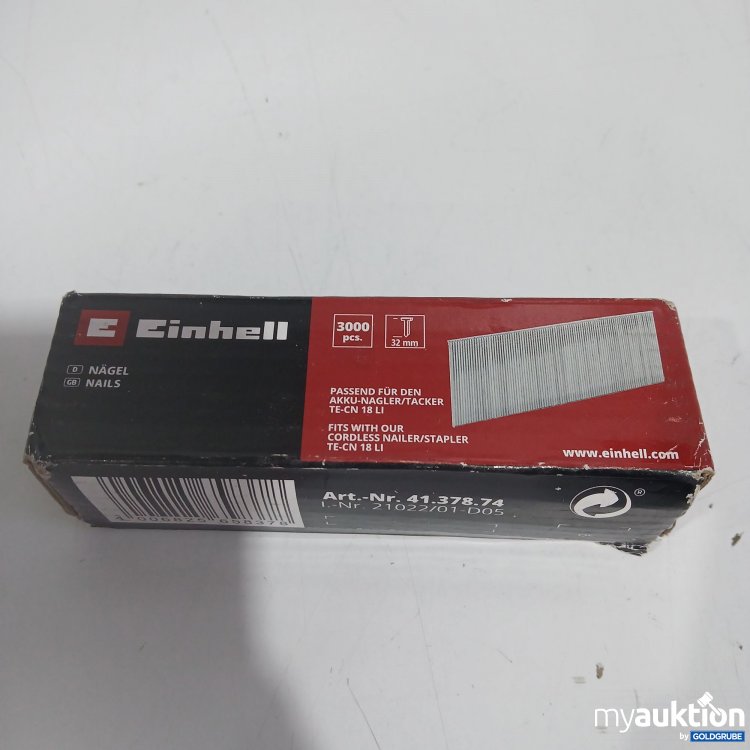 Artikel Nr. 882139 Artikel Nr. 882139: Einhell Nägel 3000Stk 32mm 41.378.74