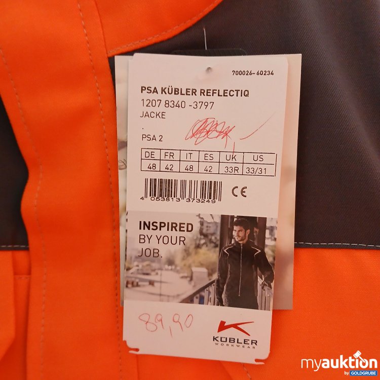 Artikel Nr. 908139: Kübler Jacke 