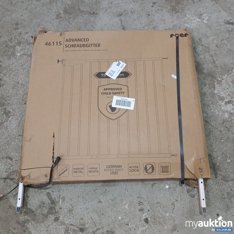 Artikel Nr. 959139: Reer Advenced Schraubgitter 46115 75-110cm Weiß Metal